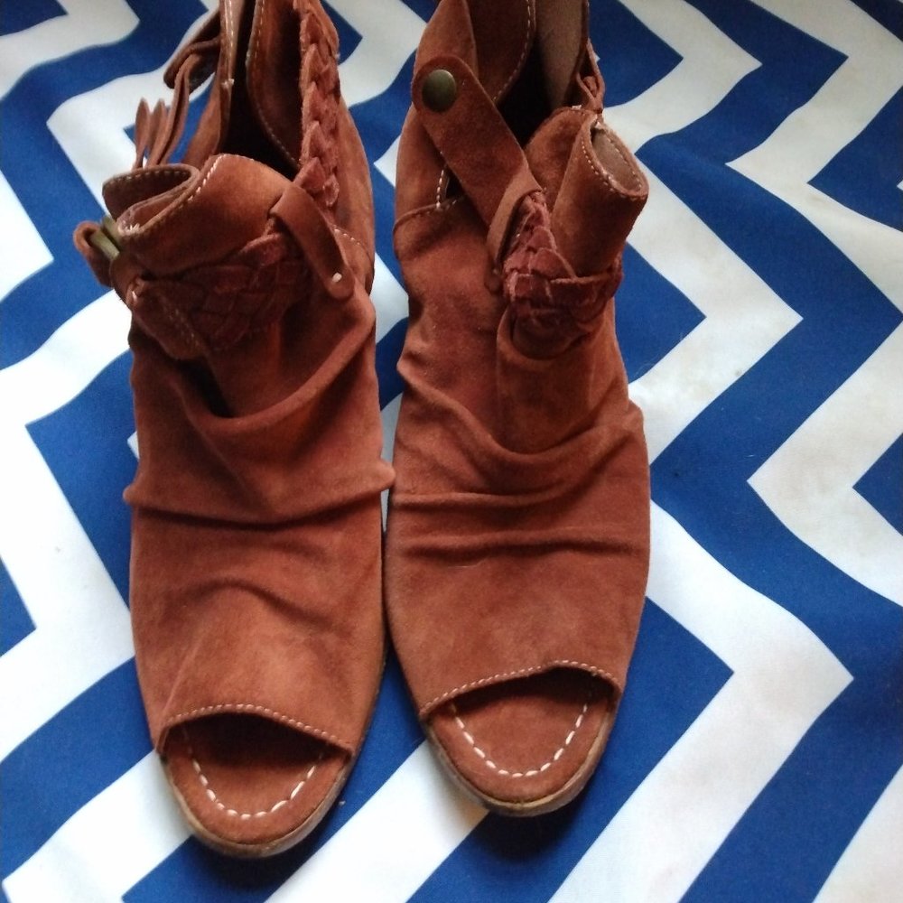 Sundance Suede booties